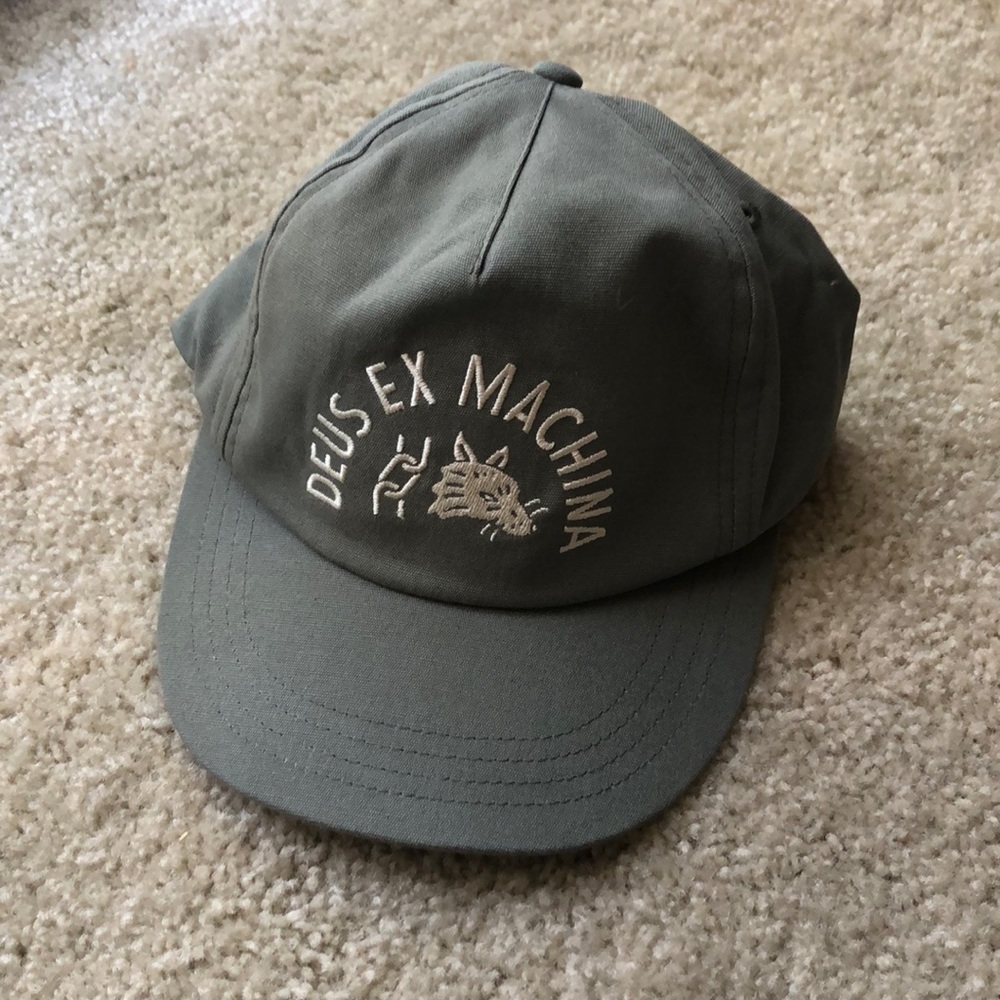 Green Chain Link Wolf Baseball Cap
